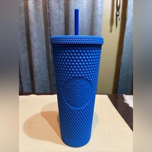 2022 Mexico/LATAm release Starbucks studded Venti cup-Blue.